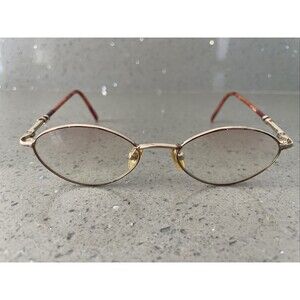 Escada Eyeglasses Frames ONLY 49-17-130 062 TOR K1K tortoise oval Japan
